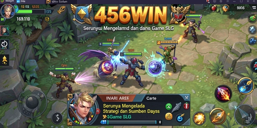 Tampilan gameplay seru dalam 456WIN yang memukau.