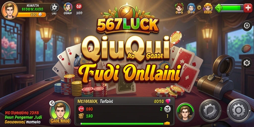 Tampilan gameplay QiuQiu yang menarik dan mendebarkan.
