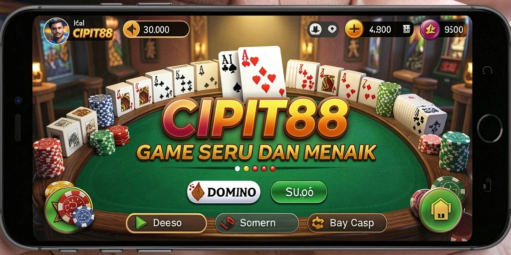 Tampilan gameplay seru dan interaktif di CIPIT88.