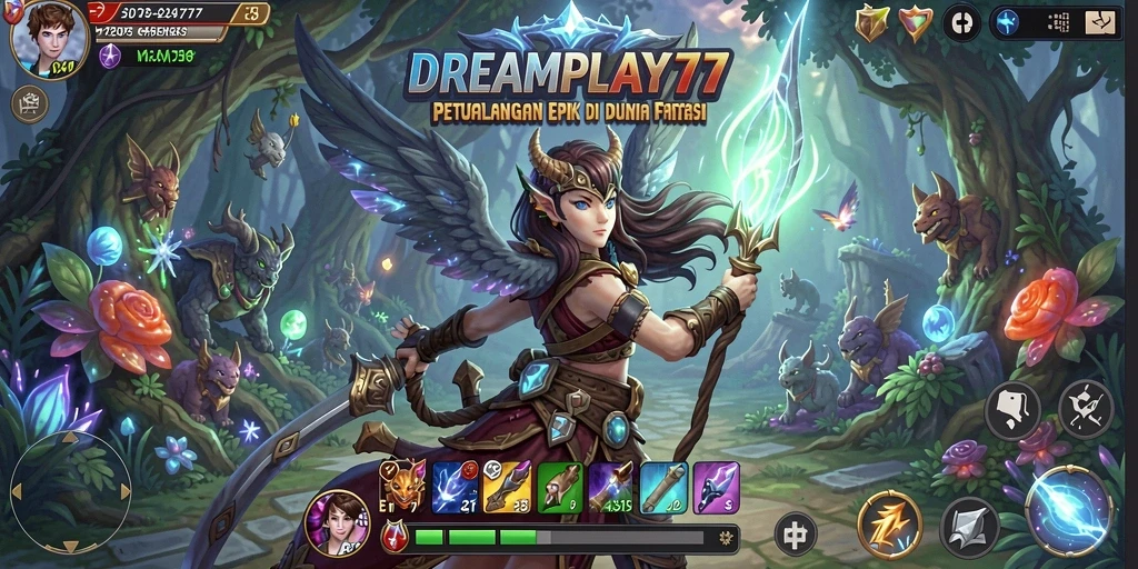 Tampilan menakjubkan gameplay RPG yang seru dan epik.