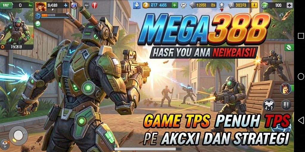 Tampilan gameplay mengasyikkan dari MEGA388 dengan aksi dan strategi.