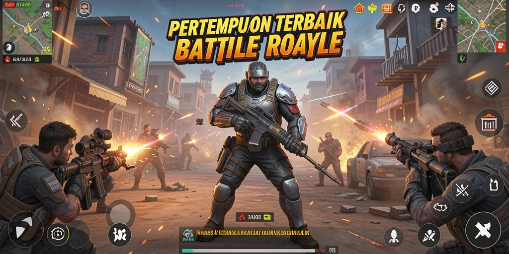 Gameplay seru dan menantang di RAFA88 Battle Royale.
