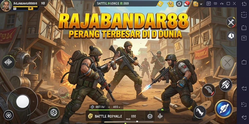 Gameplay seru dalam dunia Battle Royale RAJABANDAR88.