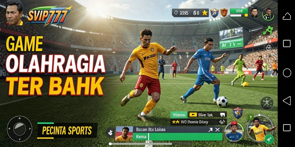 Screenshot gameplay SVIP777 dengan aksi menarik dalam cabang olahraga.
