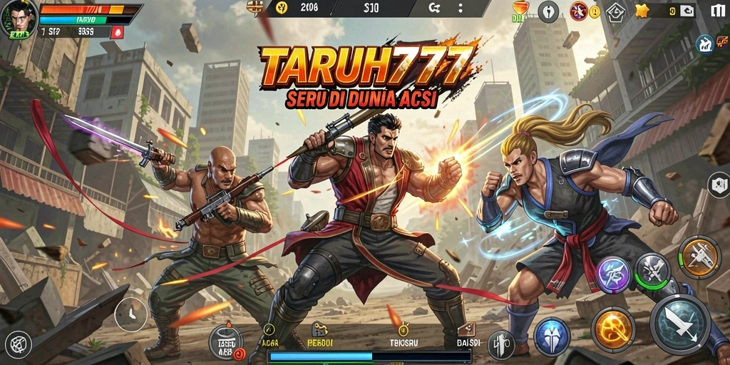 TARUH777 menampilkan aksi intens dalam pertempuran yang penuh strategi.